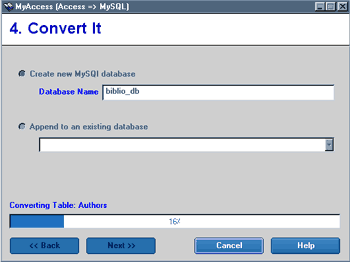 AccessMyWizard Main window