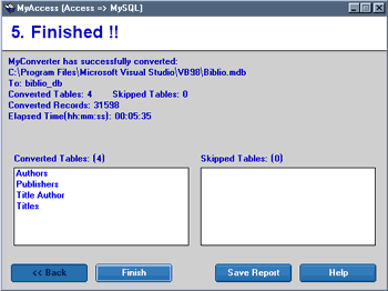 AccessMyWizard Main window